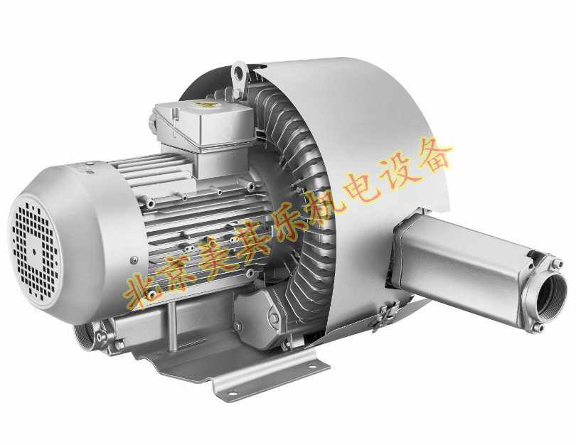 850w双叶轮高压鼓风机背面图