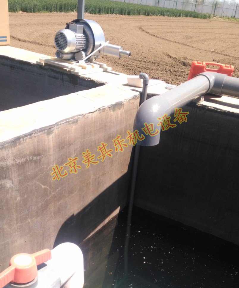 中国农业大学采用1.3kw双叶轮高压鼓风机