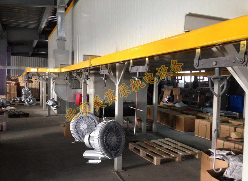 高压鼓风机喷漆烘干