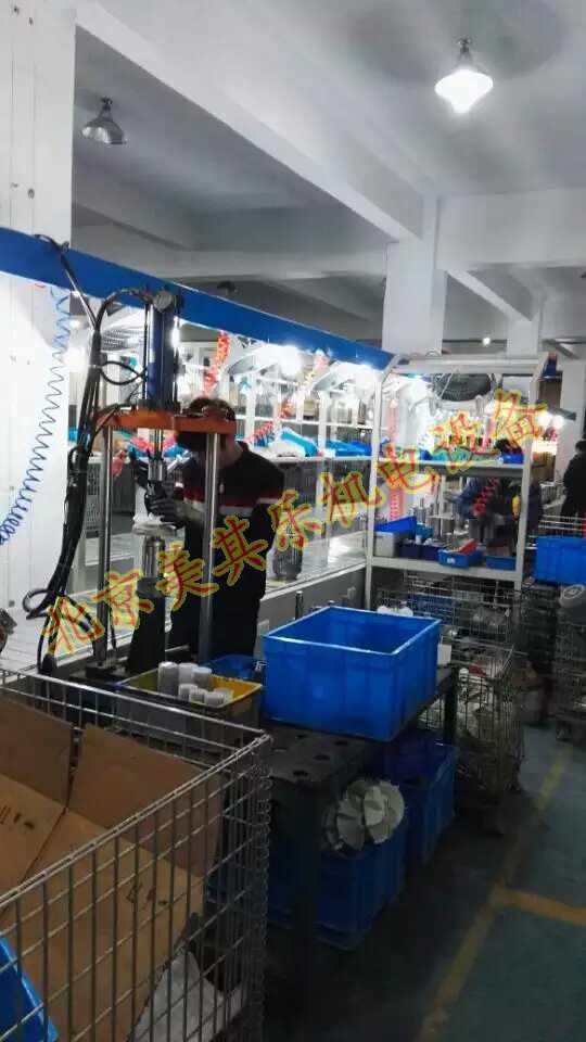 现代化高压风机生产工艺之转子组装生产线