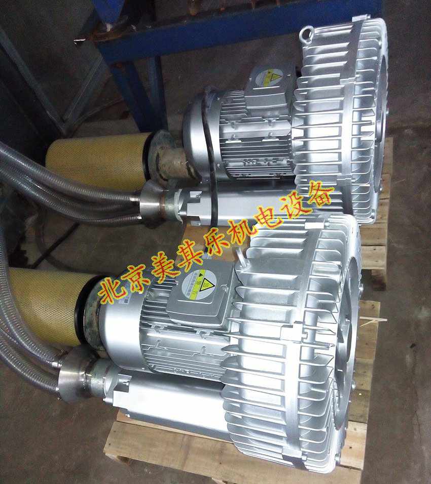 2GH910/8.5 kw高压风机用于风刀吹干+过滤器+一通三配件