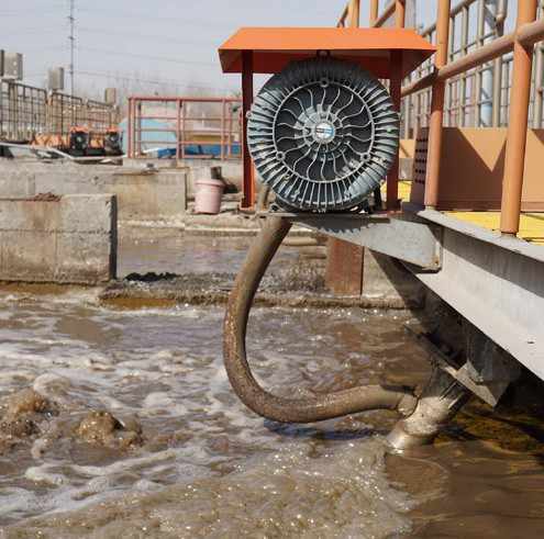 高压鼓风机在推流曝气机的应用案例（图）