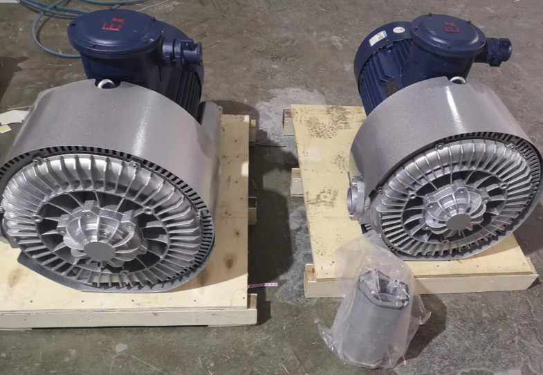 双叶轮2.2kw防爆鼓风机